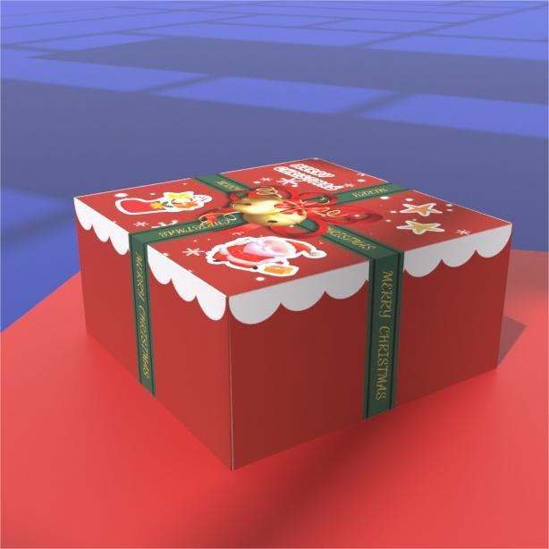 Christmas rigid gift Boxes custom