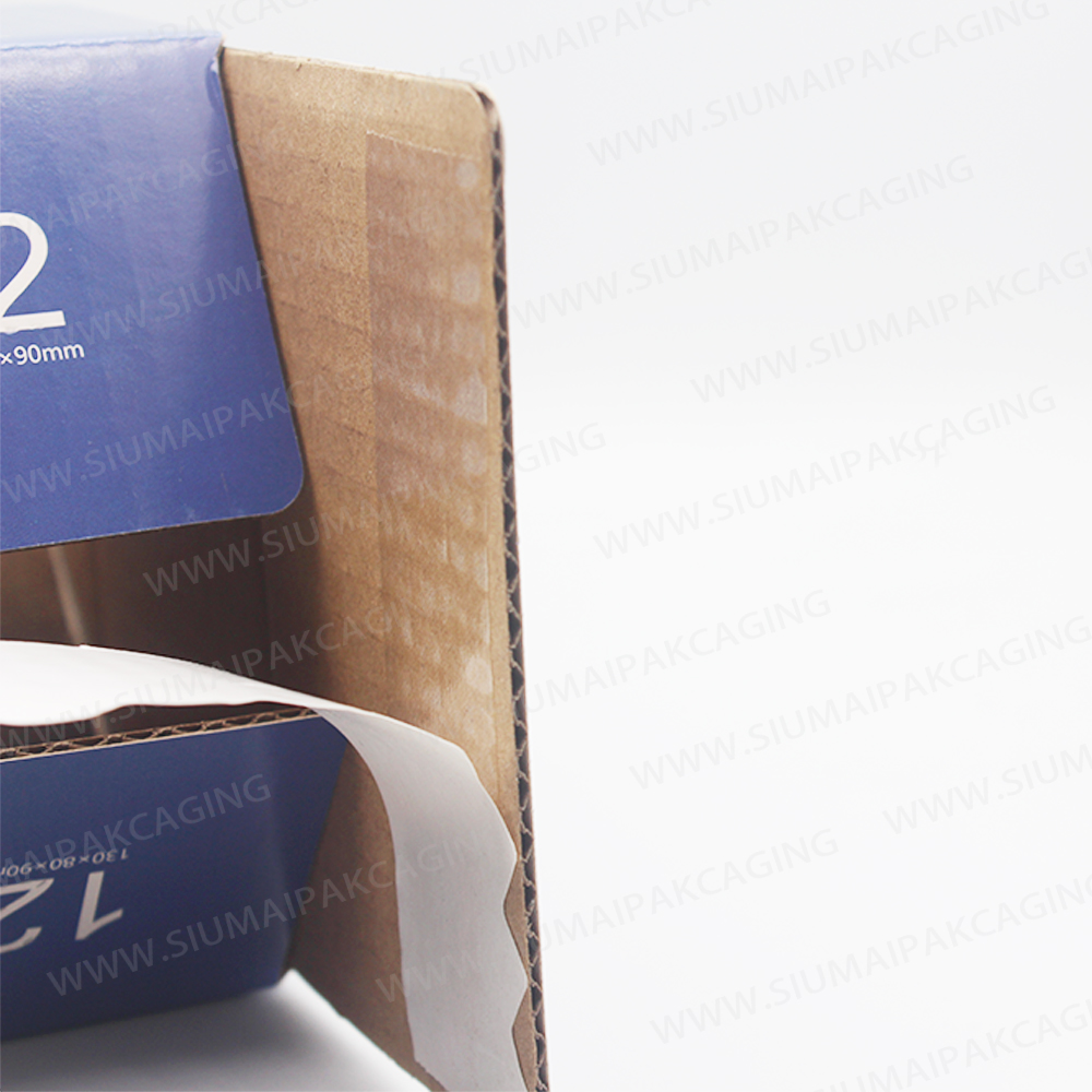 SIUMAI Corrugated shipping boxes custom packing zipper carton cardboard box