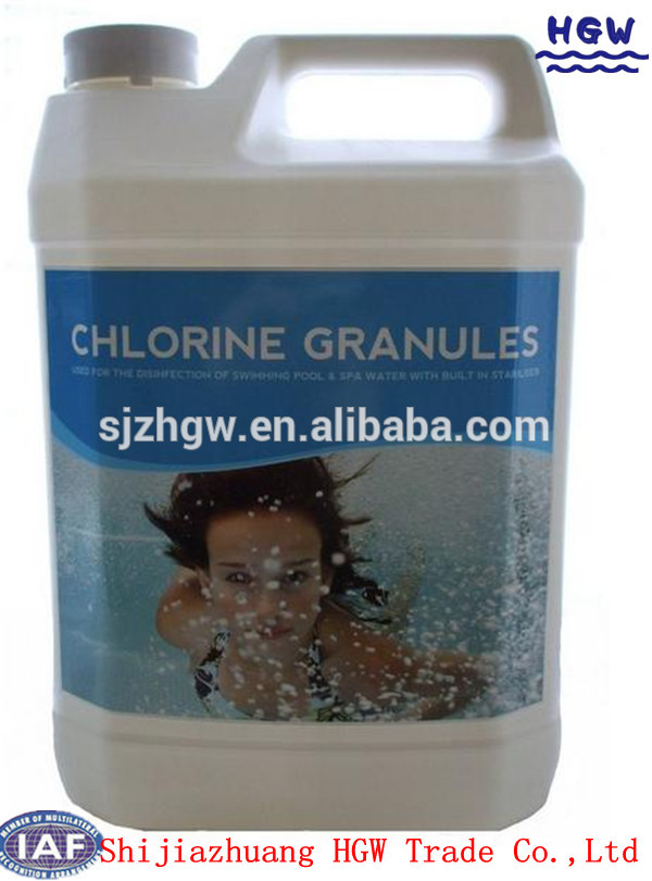 Stabilised Chlorine granules