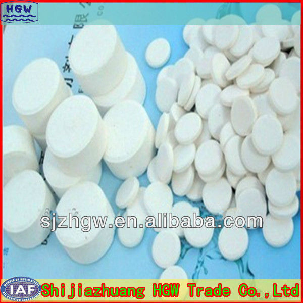 Water disinfection tabs Sodium Dichloroisocyanurate SDIC