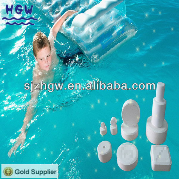 Swimming pools chlorine tablets SDIC dihydrate