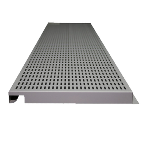 Perforated aluminum plate for curtain wall decorative