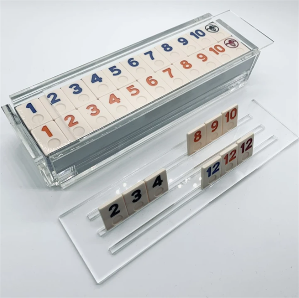 custom higgs sublimation blank tables dominos cases big double six black acrylic domino game set