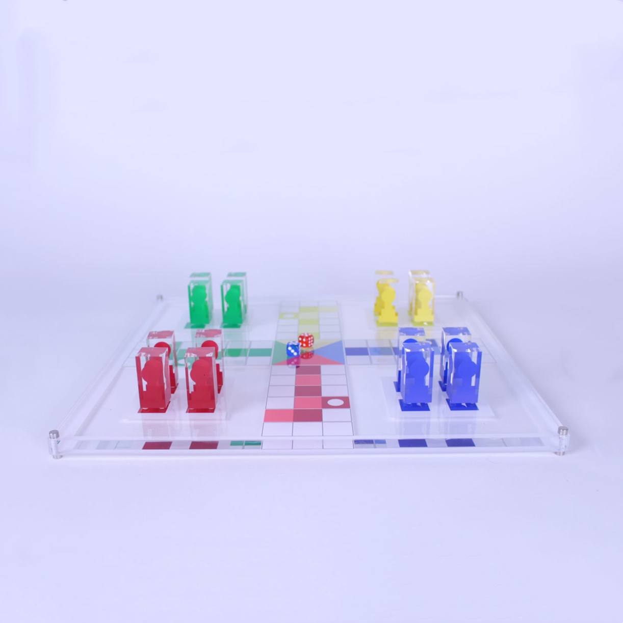 custom cheap sex drinking ludo chess set nature board game magnetic acrylic ludo game set for wholesale