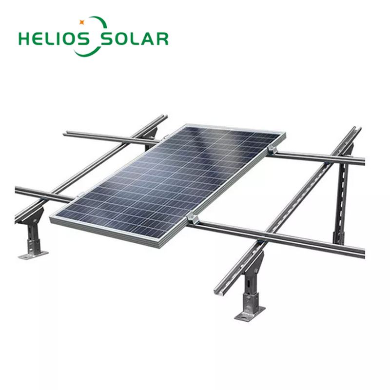 Customized Galvanized Steel Photovoltaic Bracket  Solar Brackets