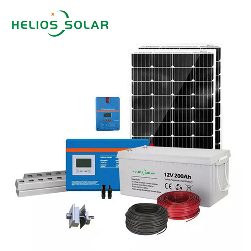 Solar Panel Kit High Frequency Off Grid 2KW Home Solar Energy System