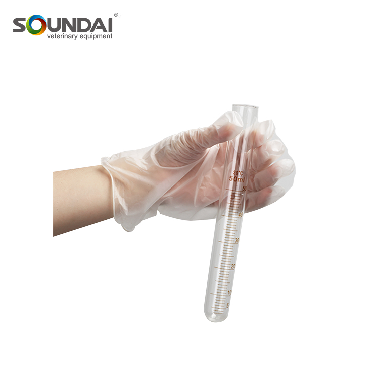SDAC01 Veterinary disposable PVC Gloves