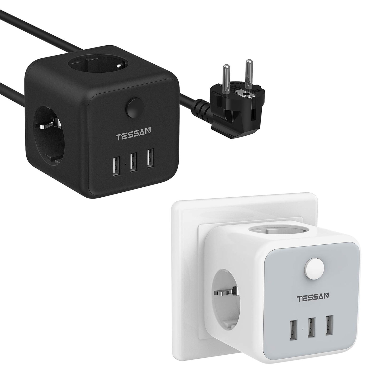 Save Up to 50% off Tessan Power Strip and Multi-outlets at Amazon - dealepic