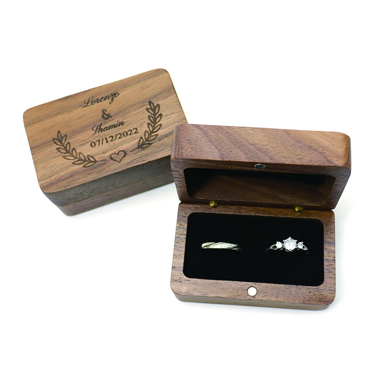 Packaging for Jewelry Business Wood Material Storage Box Wholesale