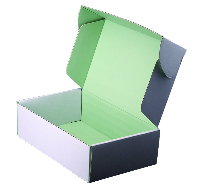 Corrugated Box Low MOQ Custom Logo Eco-friendly Paper