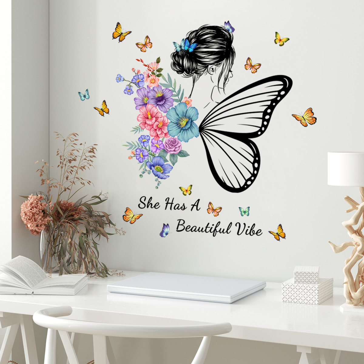 Wall Decals for Bedroom PVC Removable Self-Adhesive Sticker from China