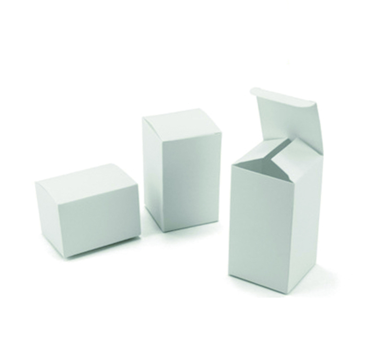 Cheap Cardboard Boxes Plain Tuck-in Flap Box Wholesale Custom Size 