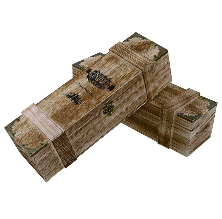 Wooden Storage Chest Wooden Box Made of Natural Paulownia Wood