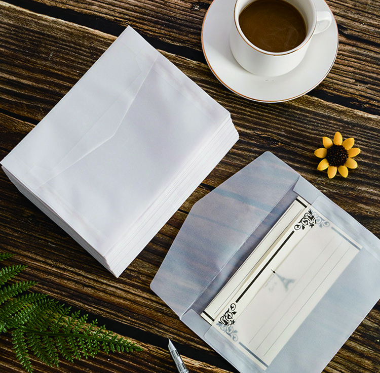 Vellum Envelopes Eco-friendly  Acid Free Glassine Envelope