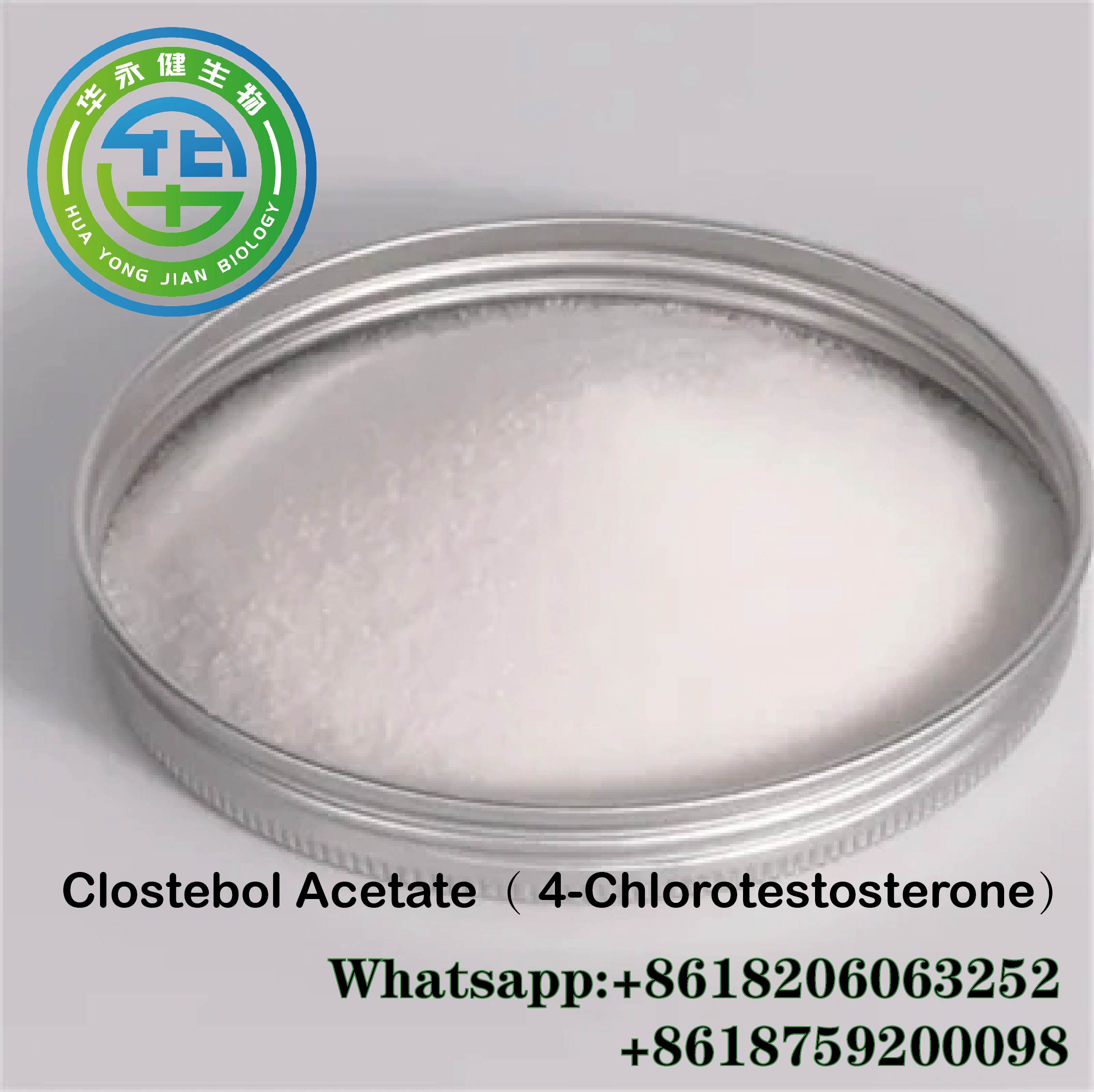 Factory Supply Clostebol Acetate Raw Steroids Clostebol A with Perfect Stealth Packing CasNO.855-19-6