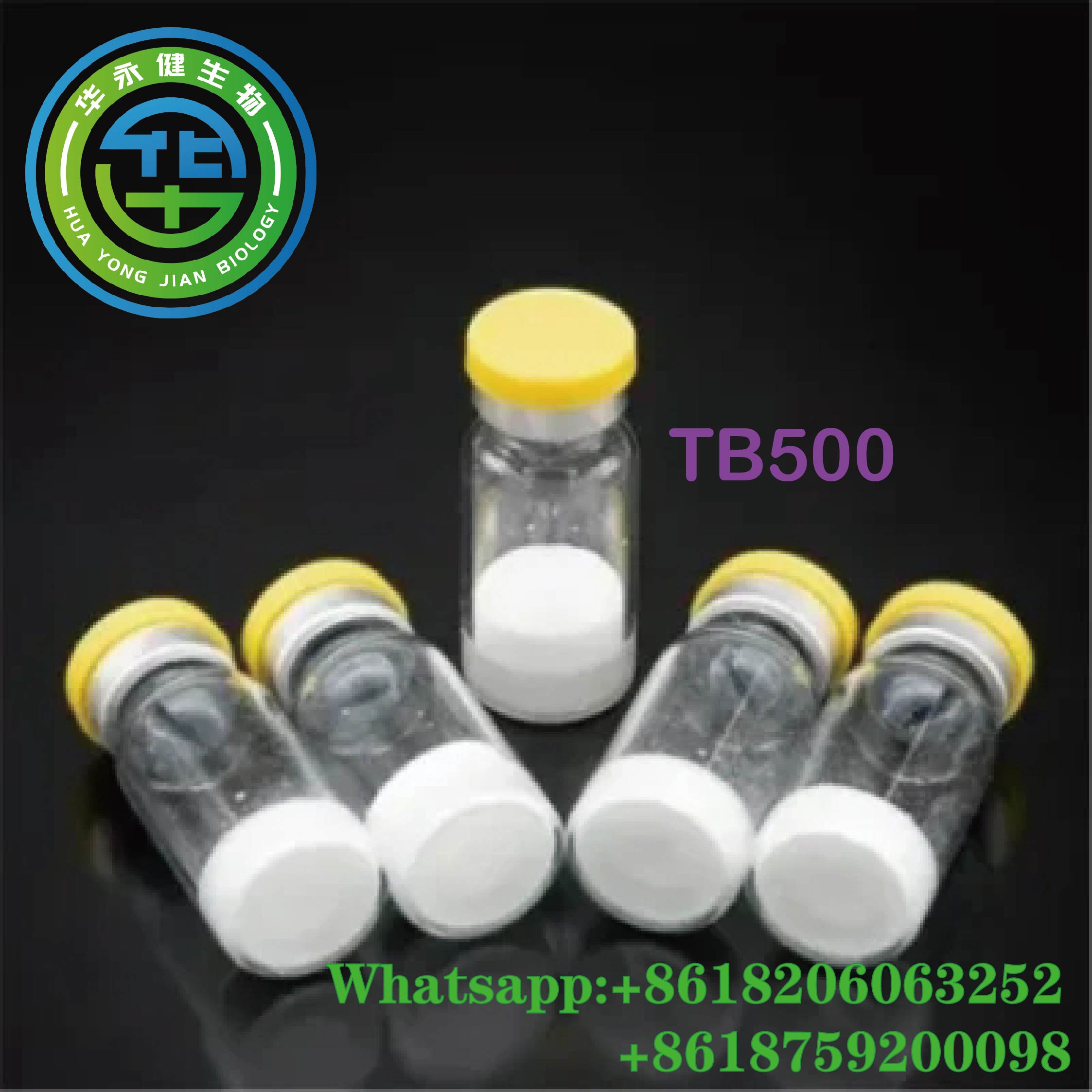 TB500 Healing Injuries Muscle Building Peptides TB500 Thymosin Beta 4 Acetate CasNO.885340-08-9 