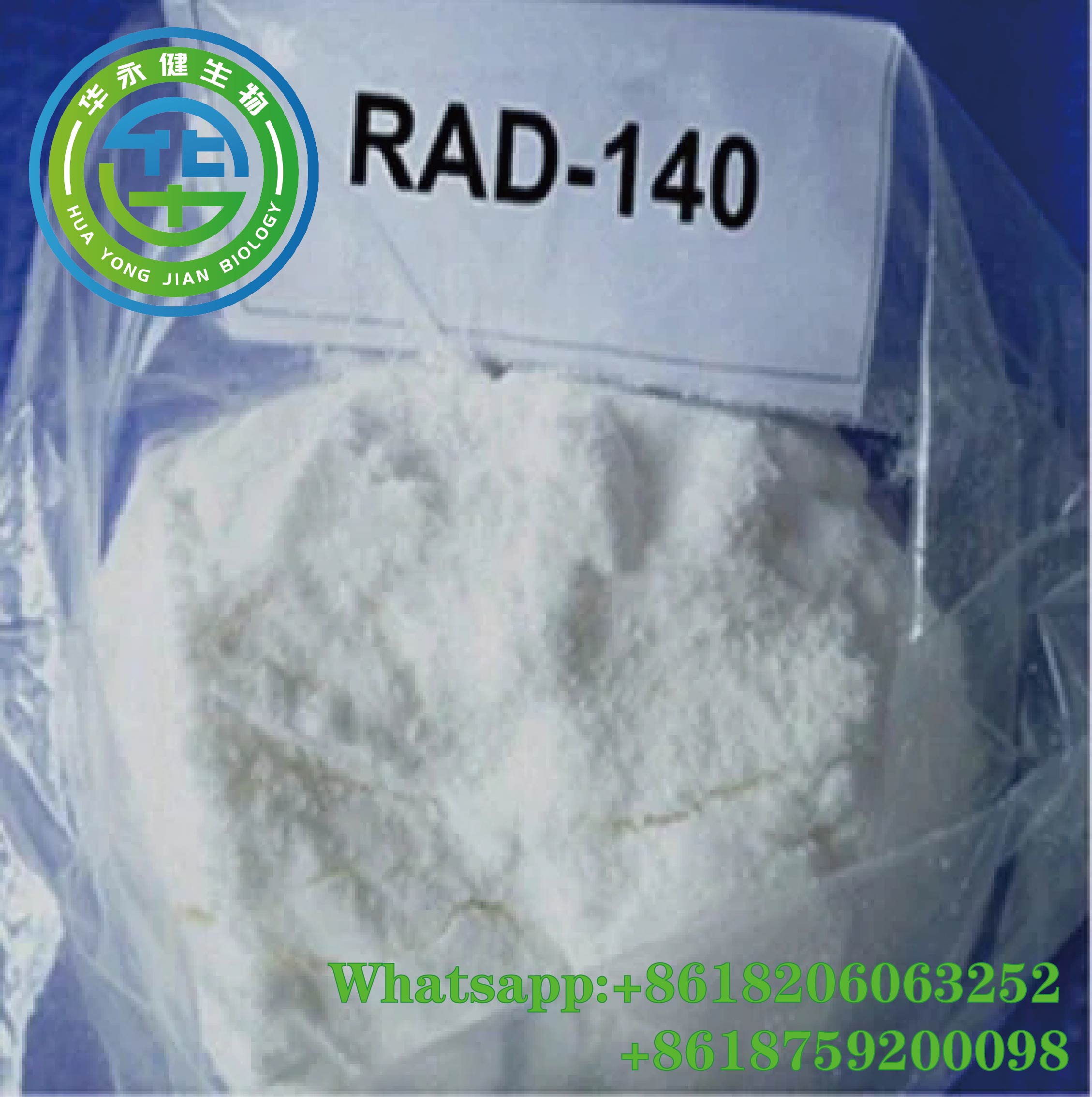 Sarms RAD140 Steroid Raw Powder Testolone For Stronger Body CAS 1182367-47-0