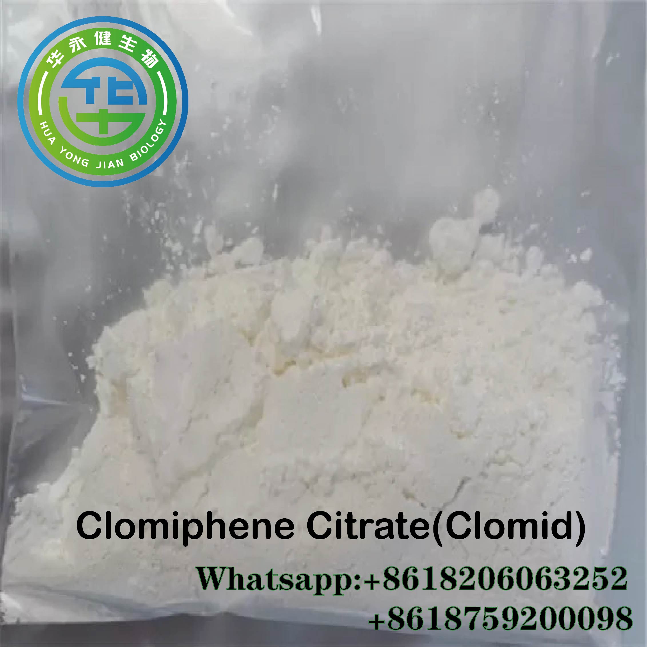 Steroids Raw Powder Clomiphine Citrate Sex Drugs Male Anti Estrogen Clomid Anti Estrogen Steroids  CAS 50-41-9 