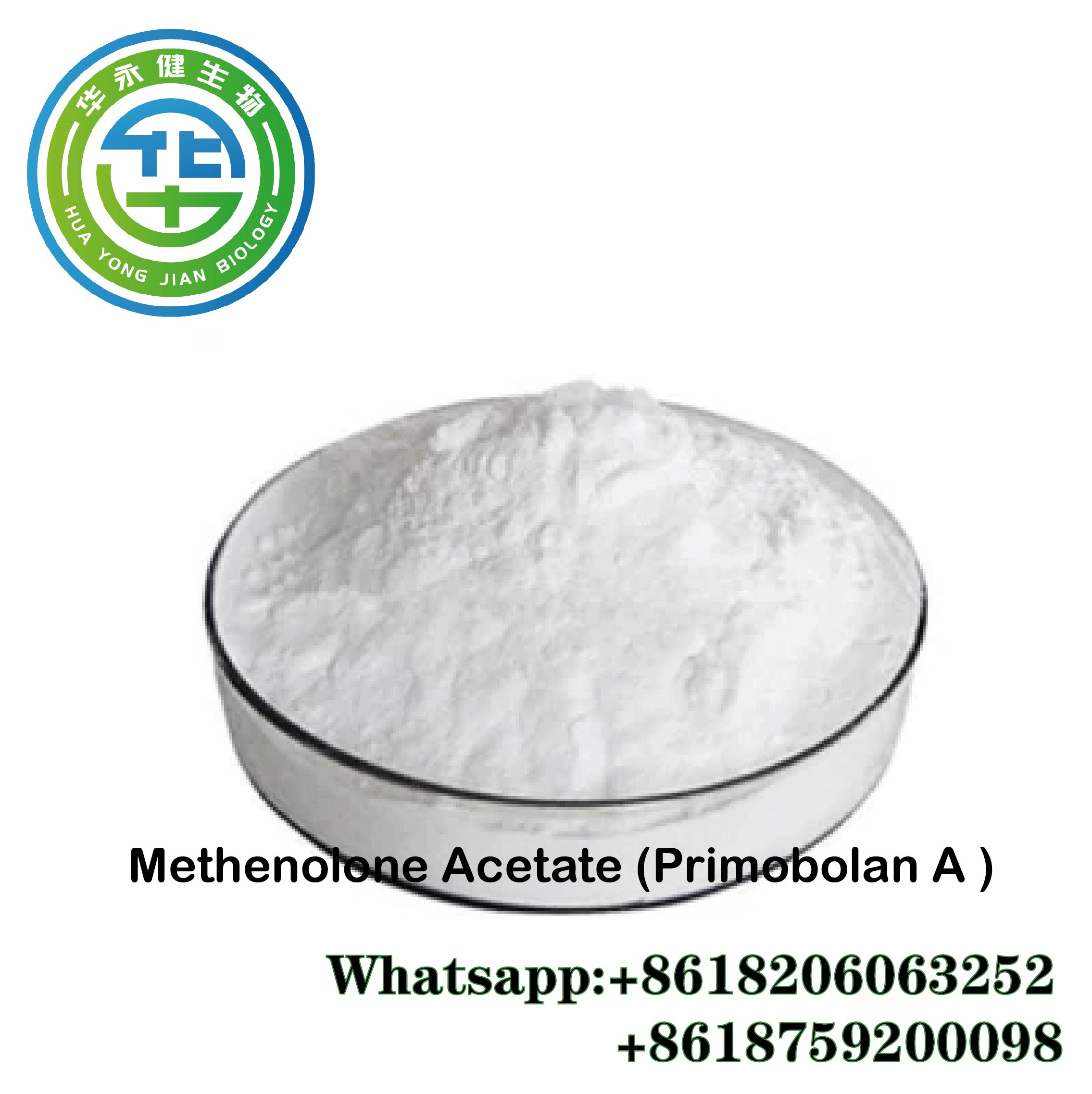  Methenolone Acetate Pharmaceutical Chemicals Primobolan A Steroids Hormone with Competitive Price 