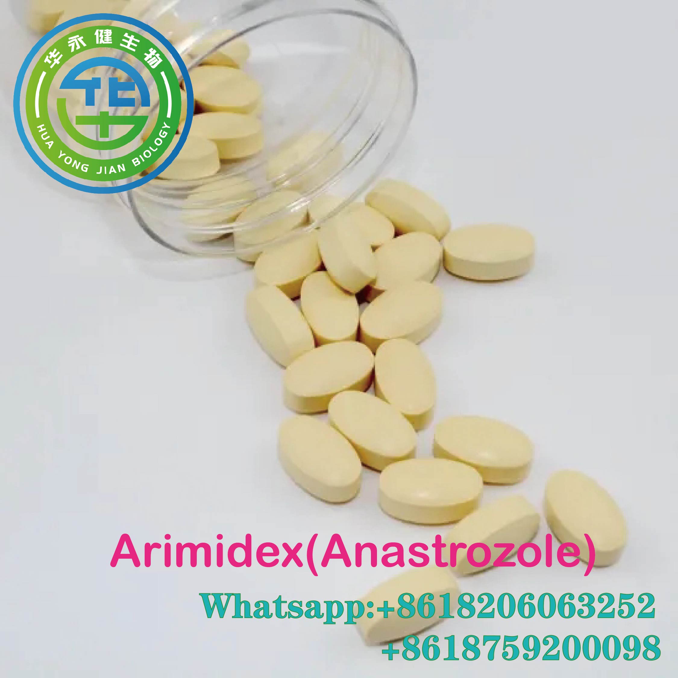  Arimidex 1mg Tablet Anti Estrogen Steroids For Breast Cancer Supplements Anastrozole 100pic/bottle