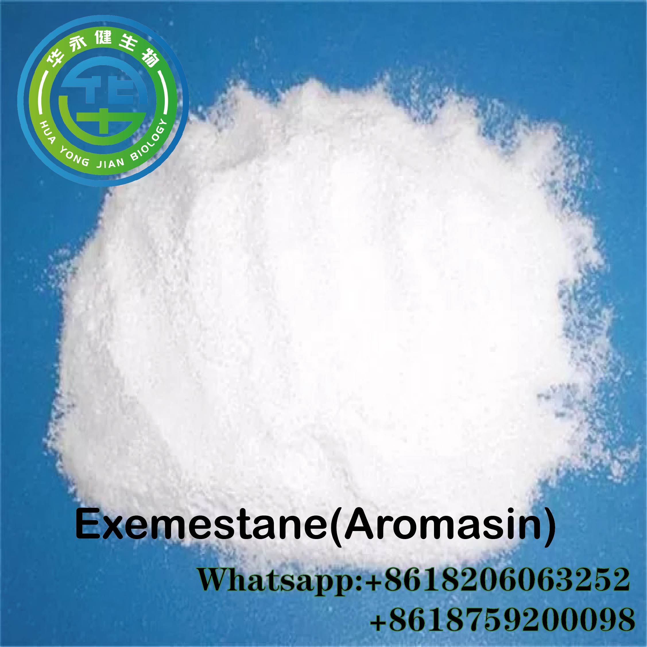 99% Aromasin for Anti-cancer  Anti-aging Exemestane Anabolic Androgenic Steroids strongest anti estrogen CasNO.107868-30-4 