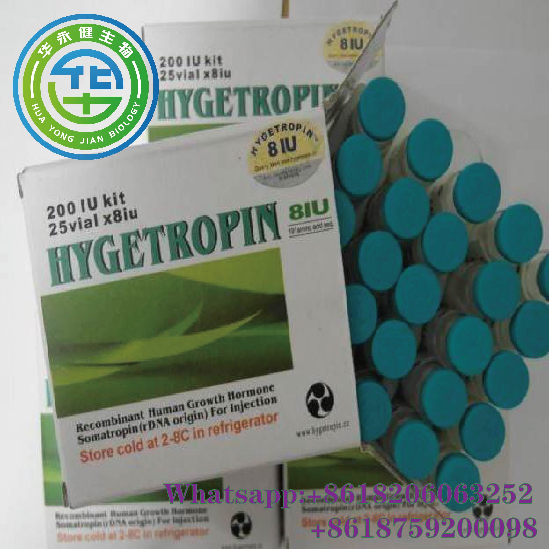 Hygetropin HGH 25vials/kit 200iu/kit for Human Growth Hormone Bodybuilding