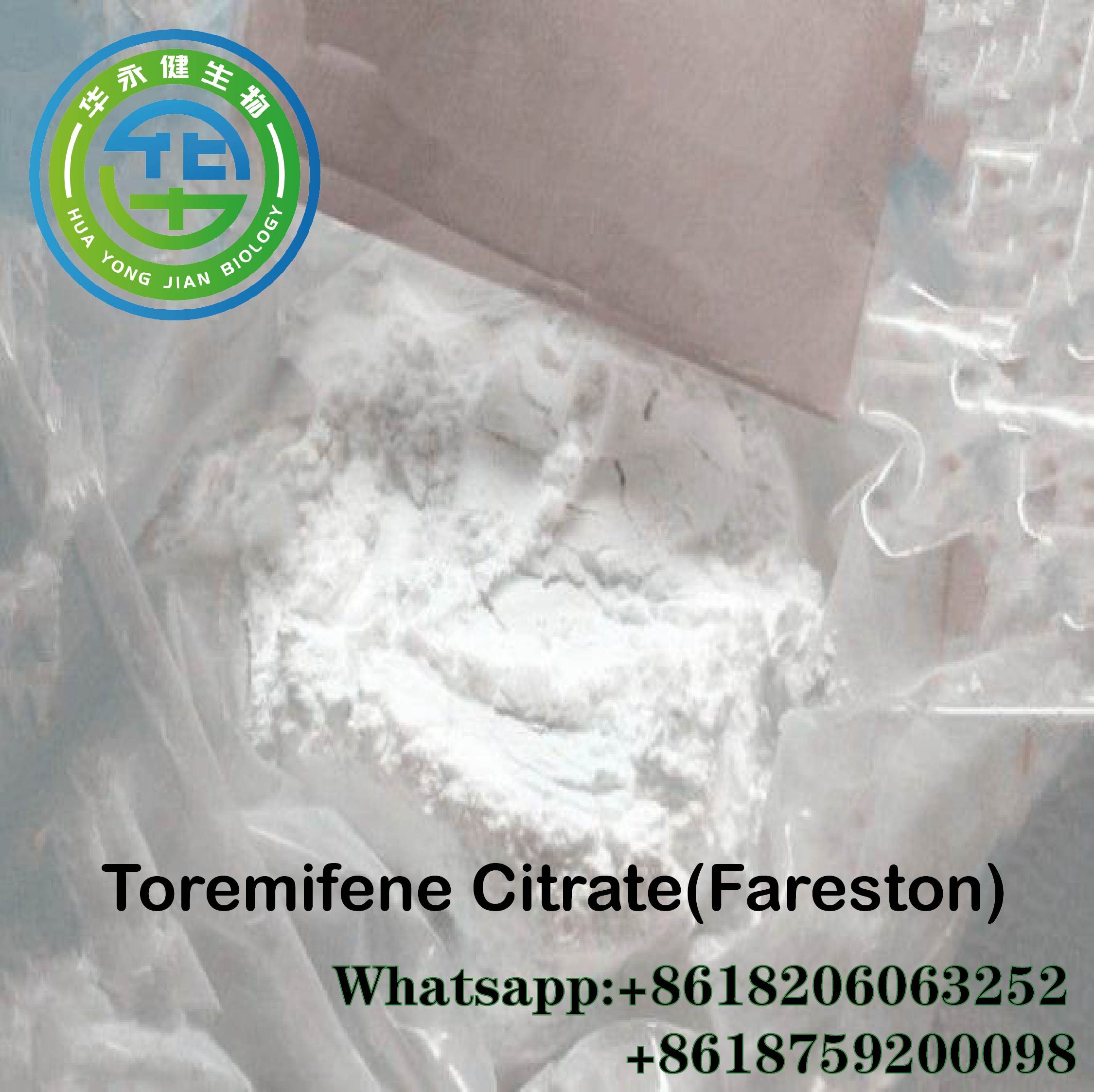 Toremifene Citrate Anabolic Anti Estrogen Steroids Hormones for Cancer Patients Bodybuilder reduce estrogen CasNO.89778-27-8