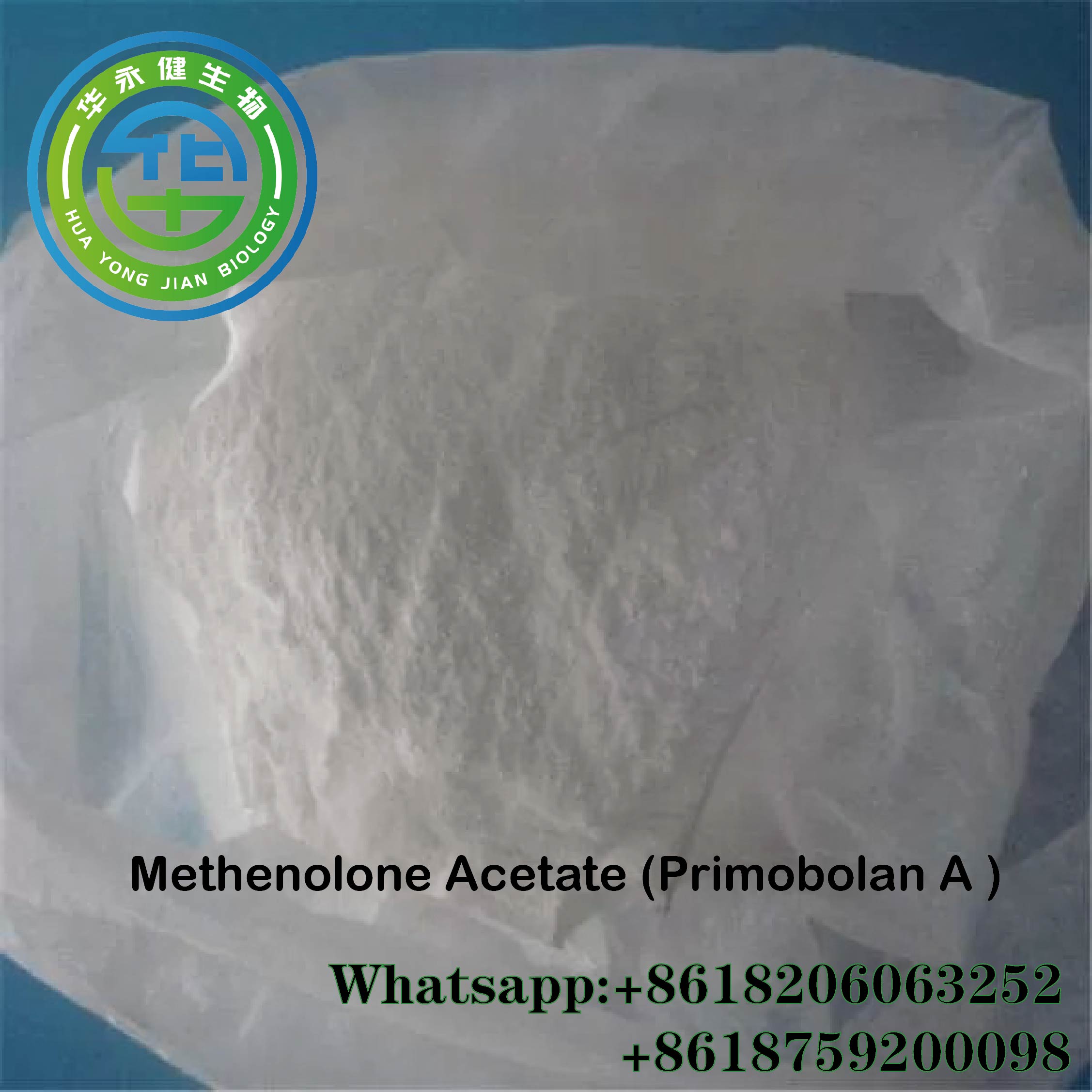 Methenolone Acetate Female Anabolic Steroid Hormone Powder Primobolan pure benzocaine powder CAS 434-05-9 