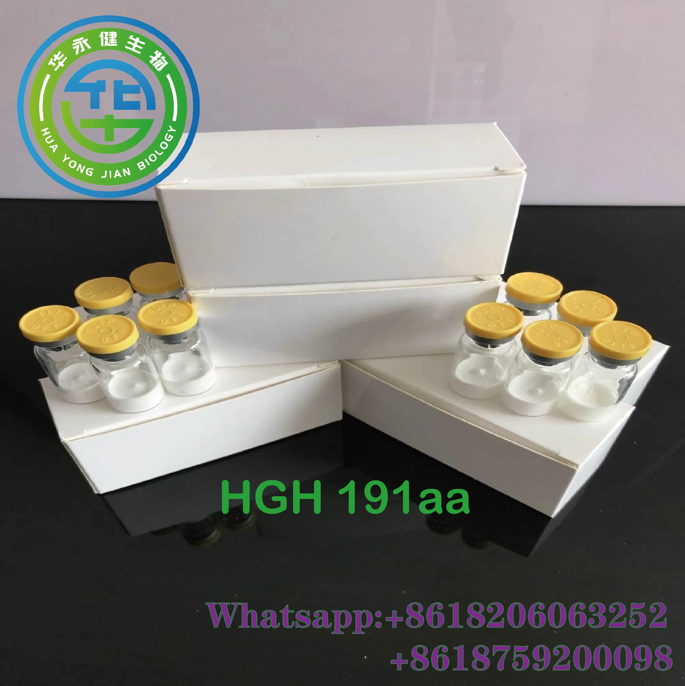 l'hormone de croissance humaine de 191aa Somatropin Hgh complète Jintropin 96827-07-5