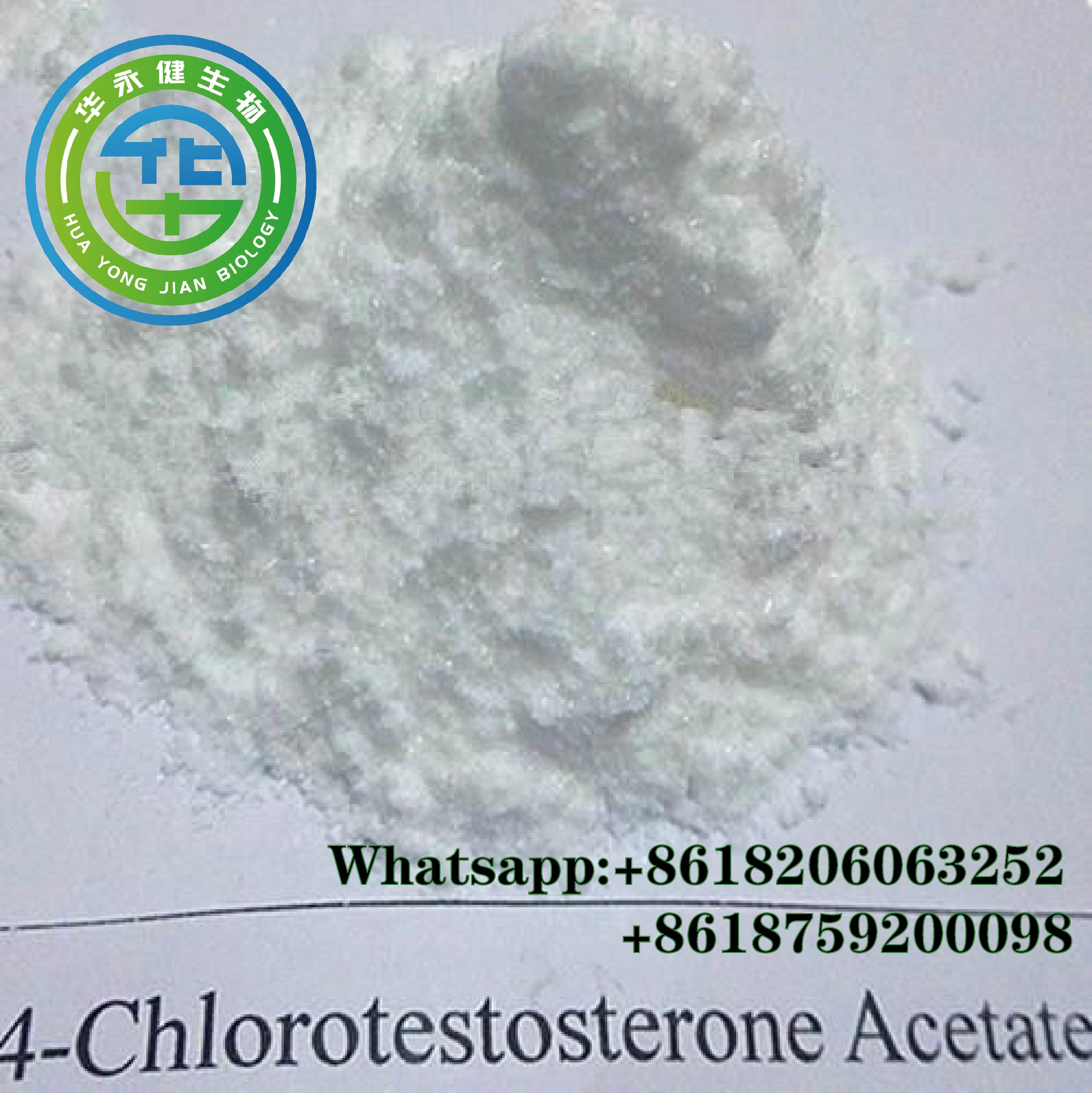 98% Safe Anabolic Clostebol Acetate White crystalline powder for Suppressing Myostatin