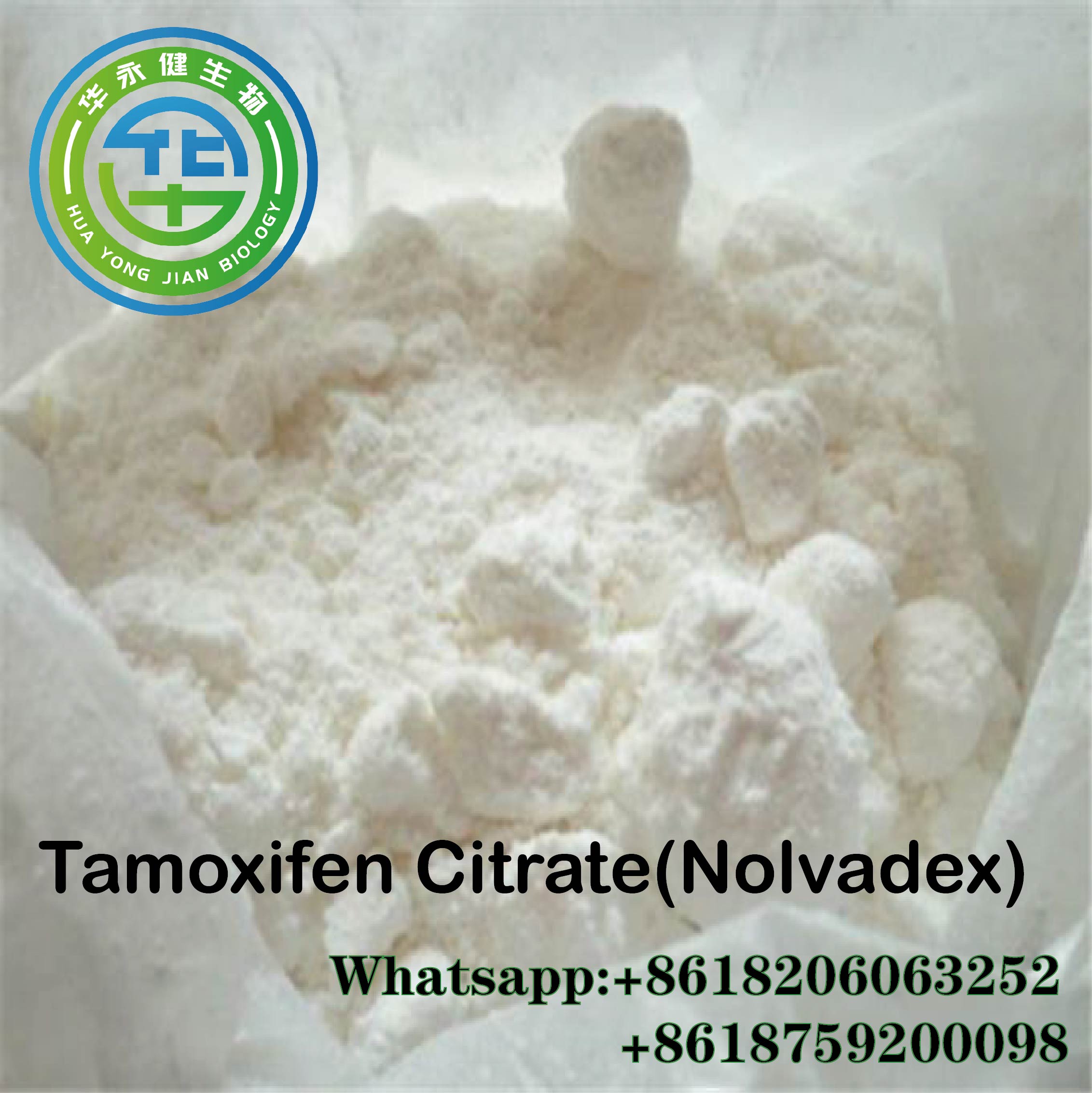 Anti Estrogen Nolvadex Steroids Raw Tamoxifen Citrate Powder Breast Cancer Treatment CasNO.54965-24-1