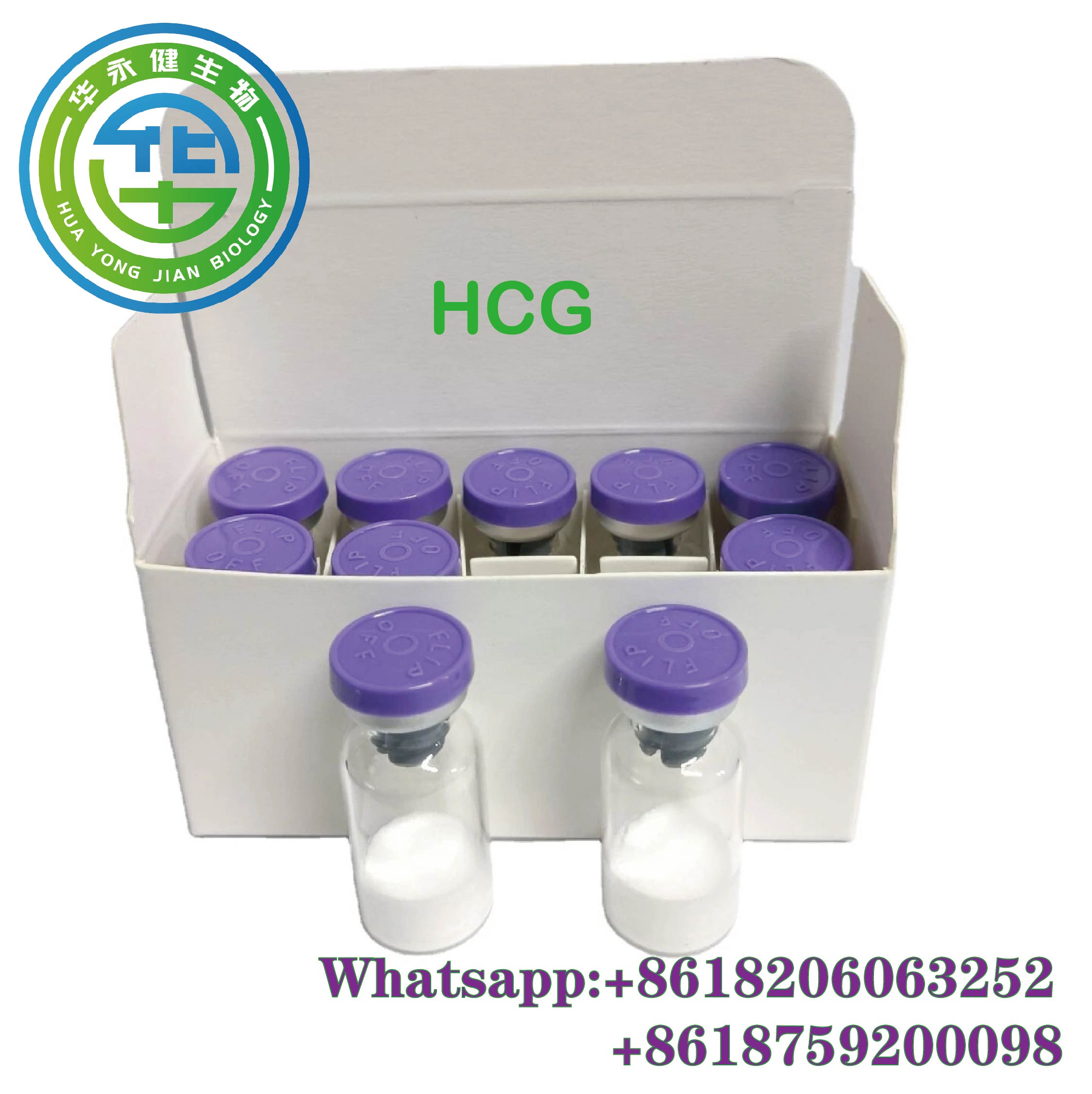 Human Chorionic Gonadotropin HCG 50000IU For Progesterone Pregnancy Building Muscle