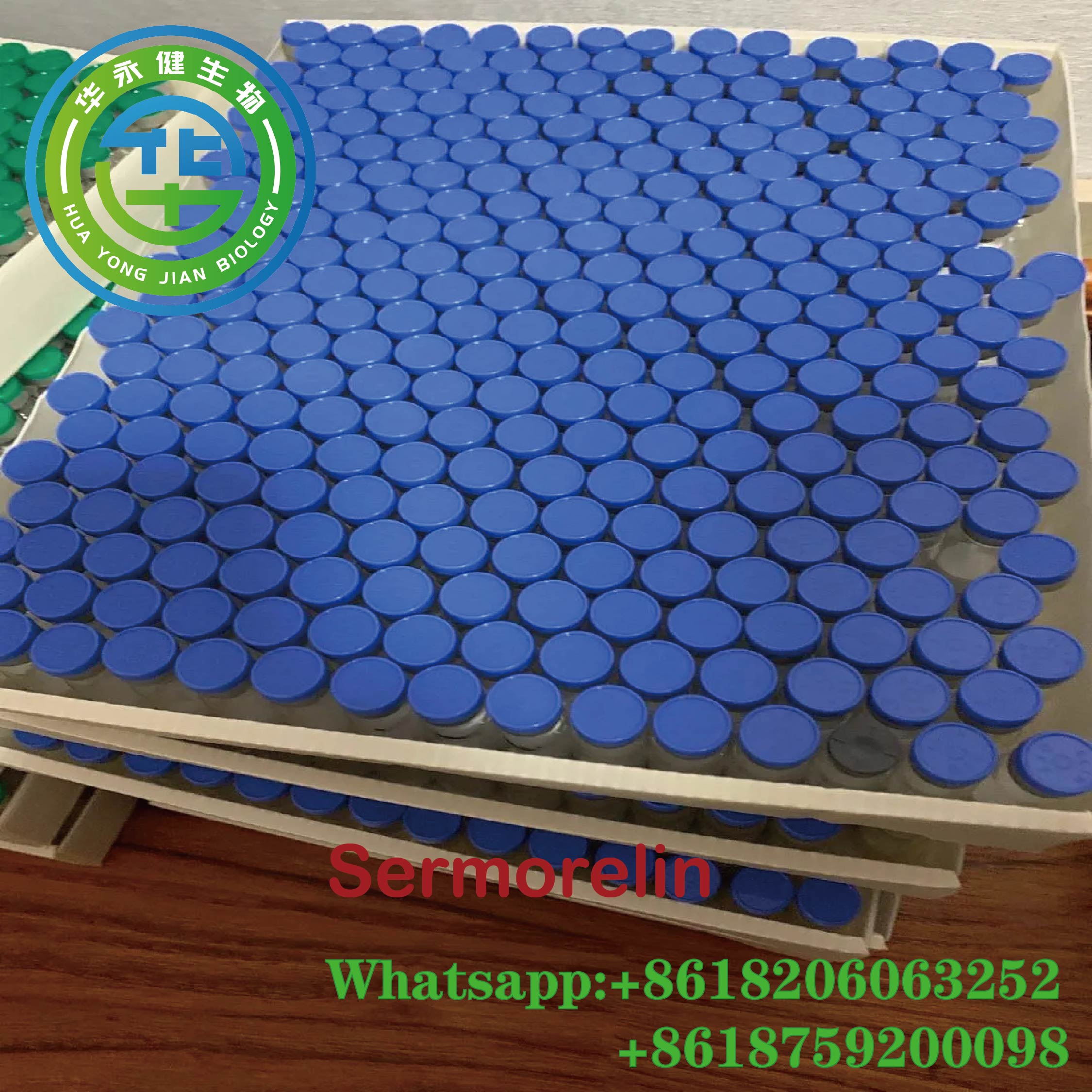 99%+ Purity Peptides for Weight Loss Sermorelin with Factory Price CasNO.86168-78-7