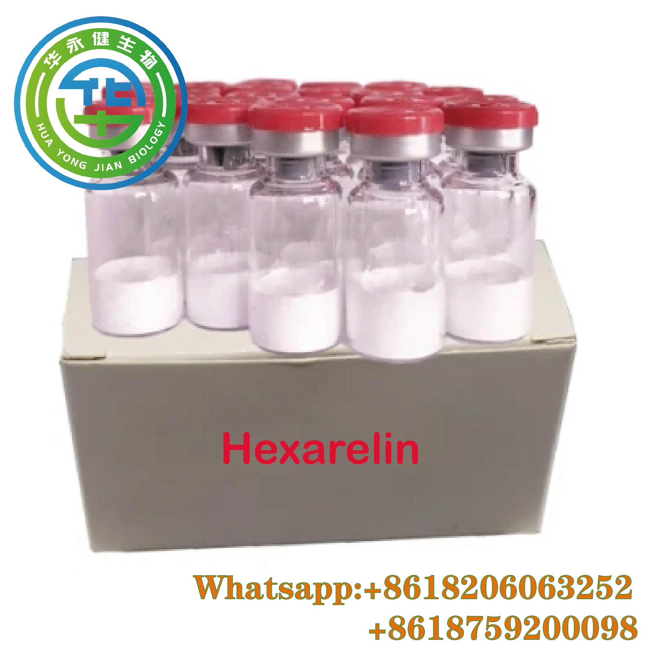 Anabolic Peptide GH Hexarelin For Stimulanting Muscle Grow CAS: 140703-51-1 
