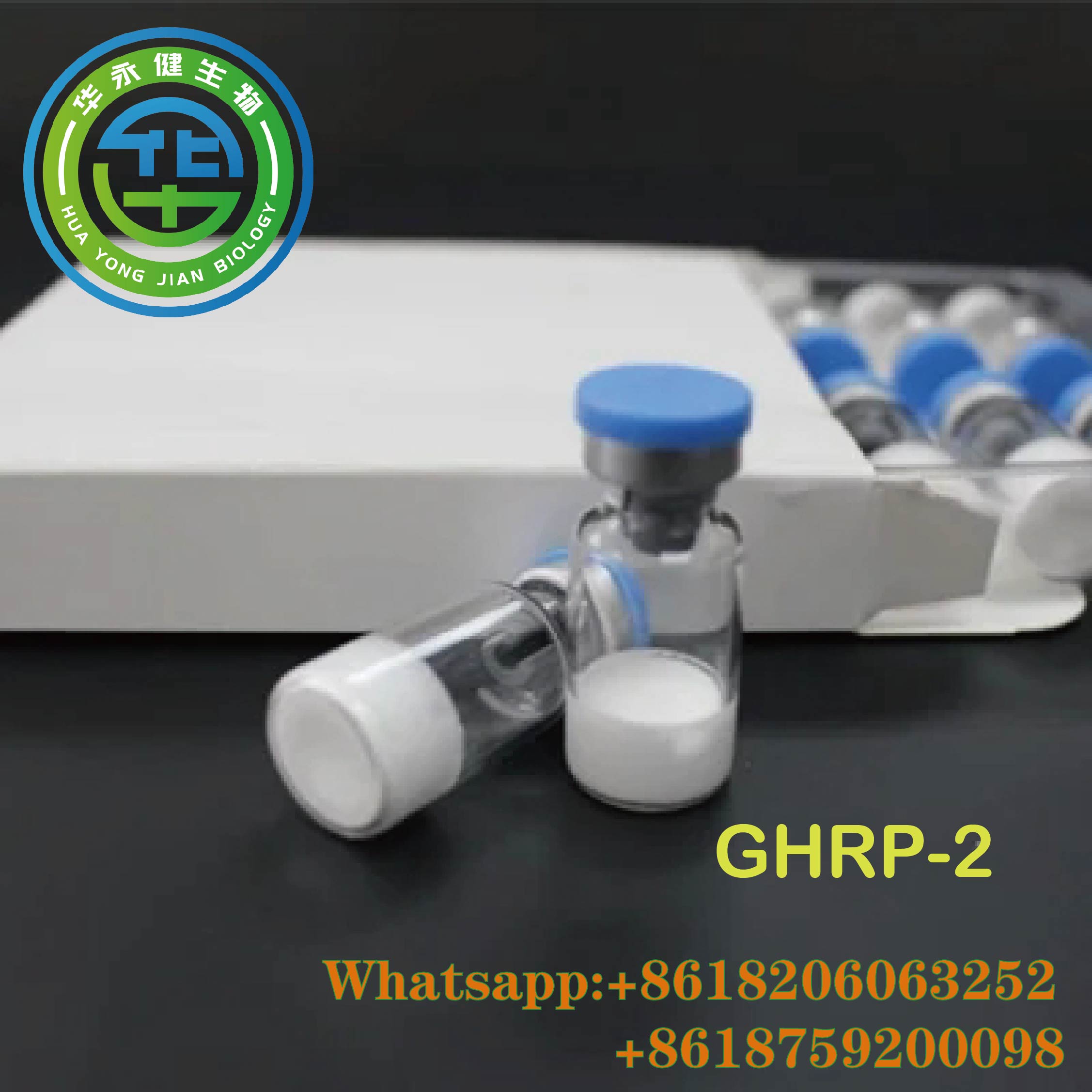 GHRP-2 Peptide White Lyophilized to Burn Fat and Growth Muscle