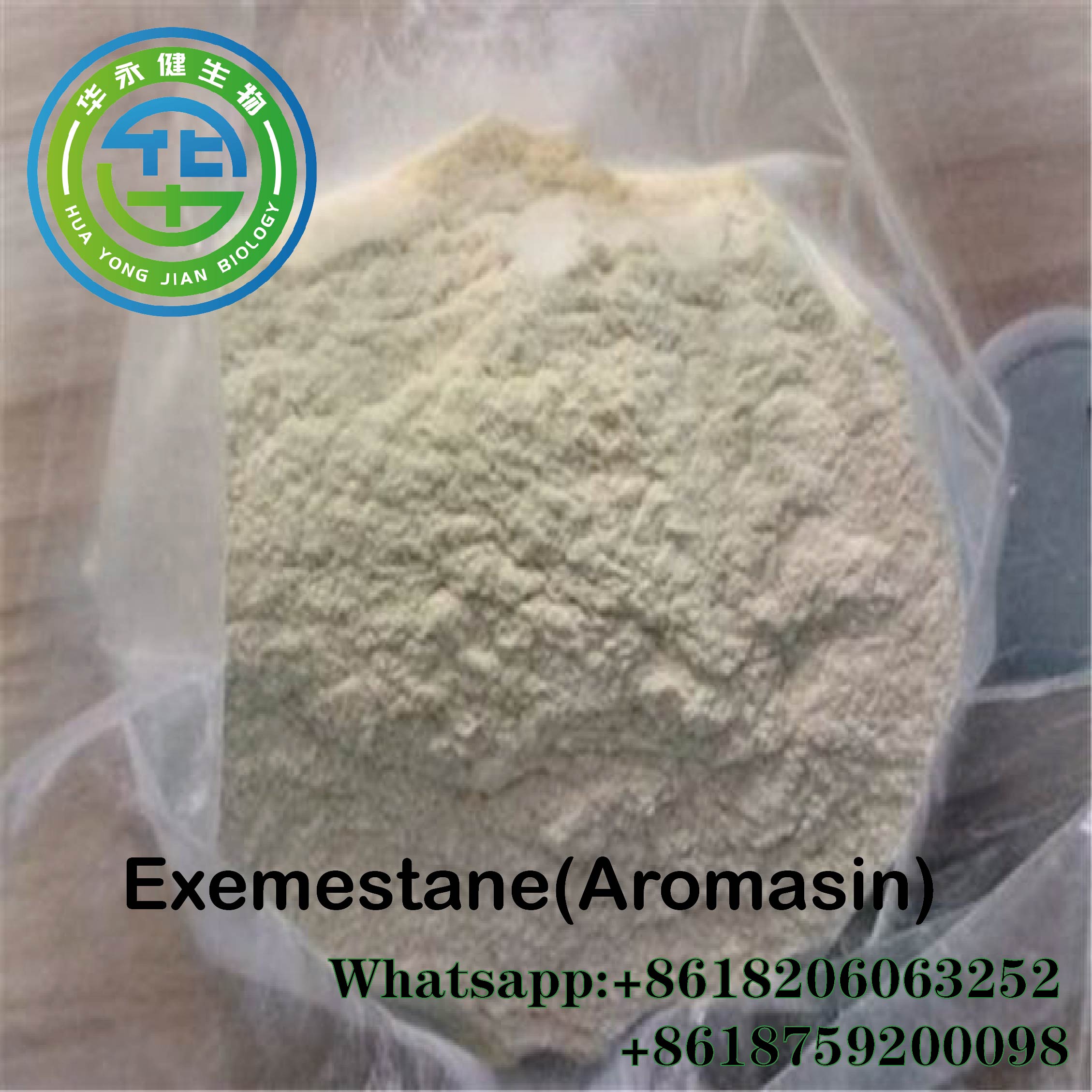 Anti-Estrogen Steroid Hormones Exemestane Acetate/ Aromasin for men CAS 107868-30-4 