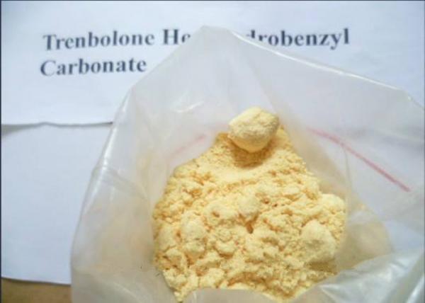 Yellow Trenbolone Powder Trenbolone Hexahydrobenzyl steroids powder Carbonate Parabolan Steroid Powder Hormone CAS 10161-33-8