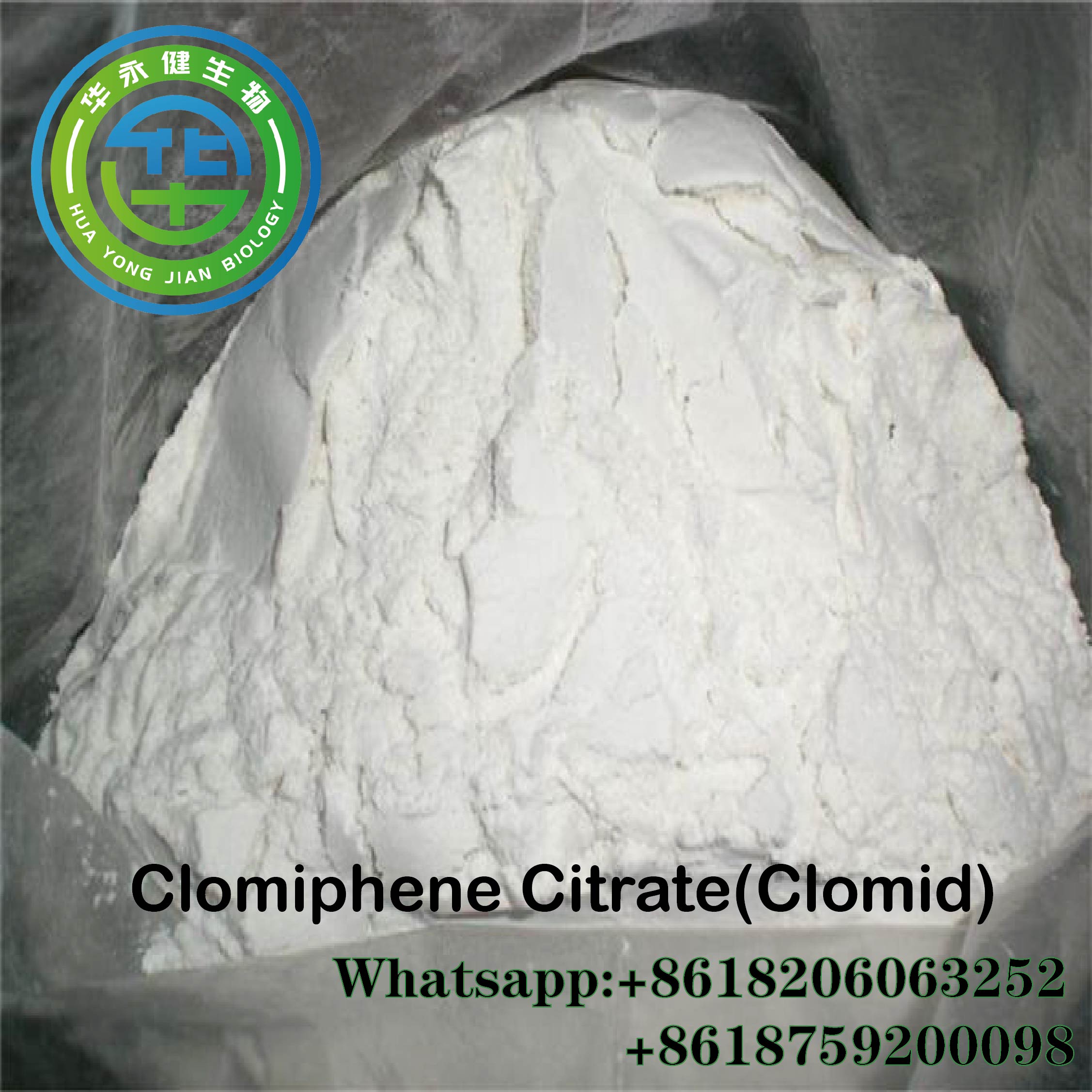 Clomid Powder GMP For Female Anti Estrogen Drugs Bodybuilding Powder Clomiphene Citrate CasNO. 50-41-9