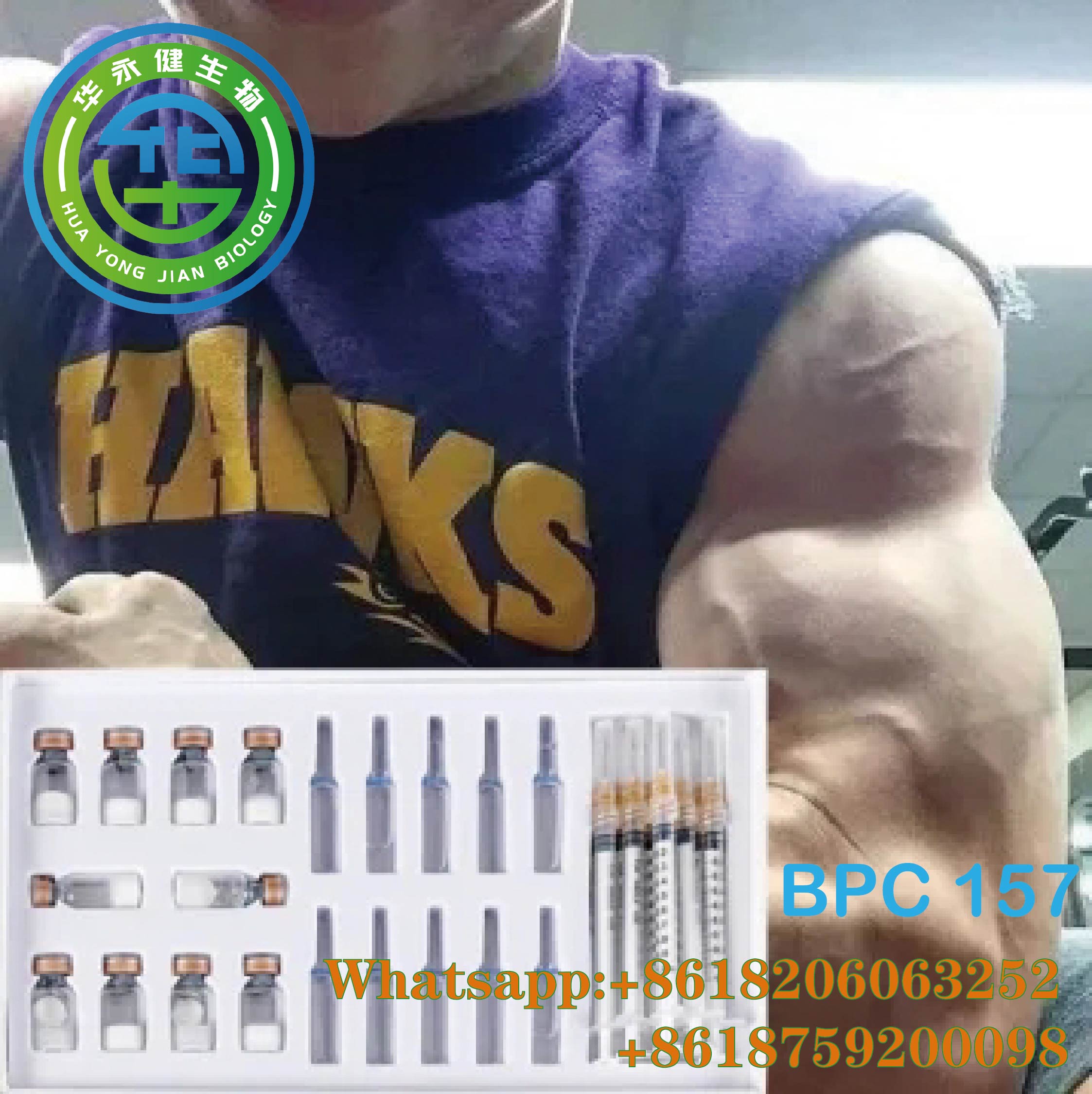 Bpc 157 Peptide Pentadecapeptide for Healing and Production of Collagen