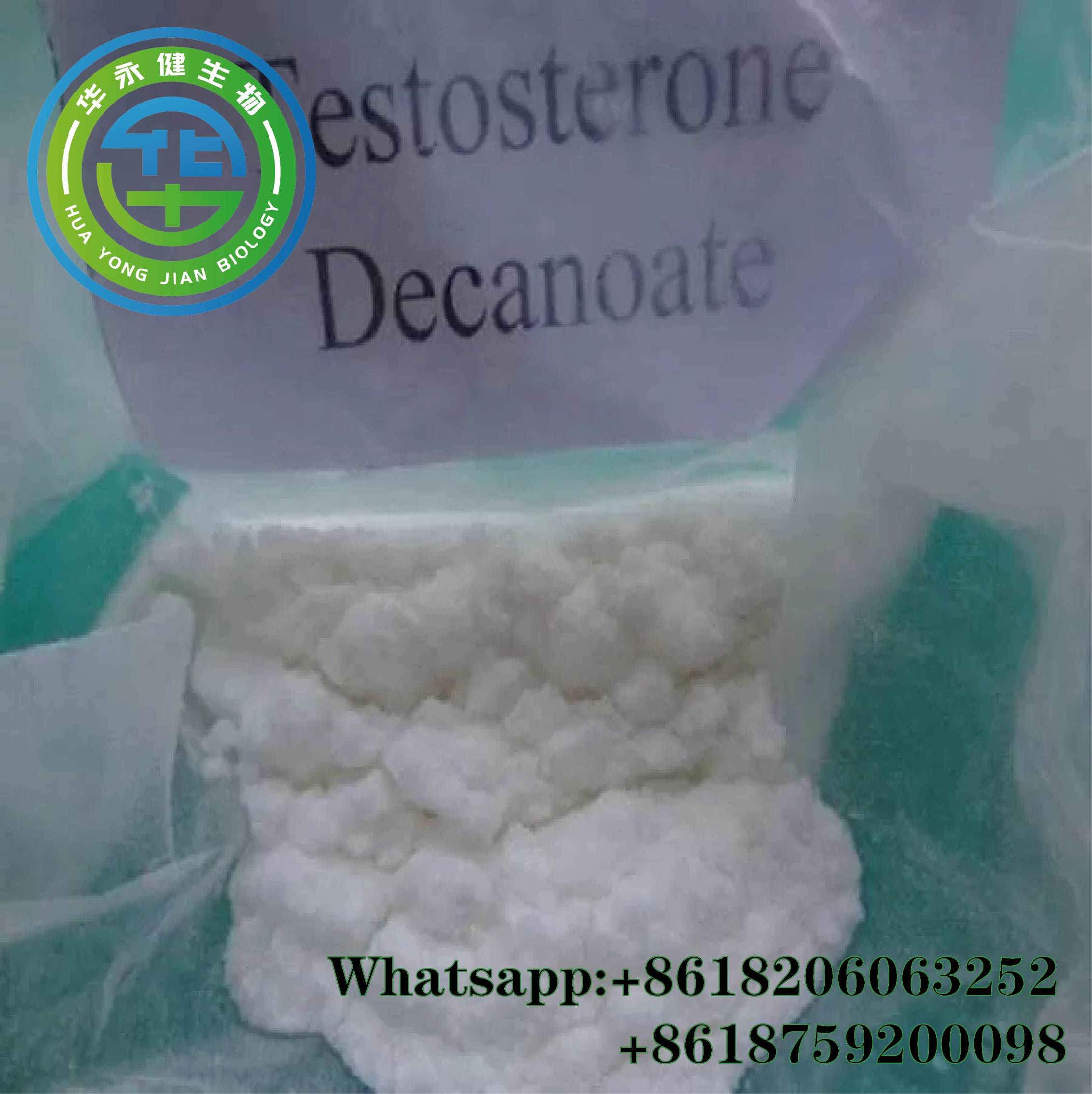 Testosterone Decanoate/Test Deca Steroid Hormone Powder for Gaining Strength CAS:5721-91-5