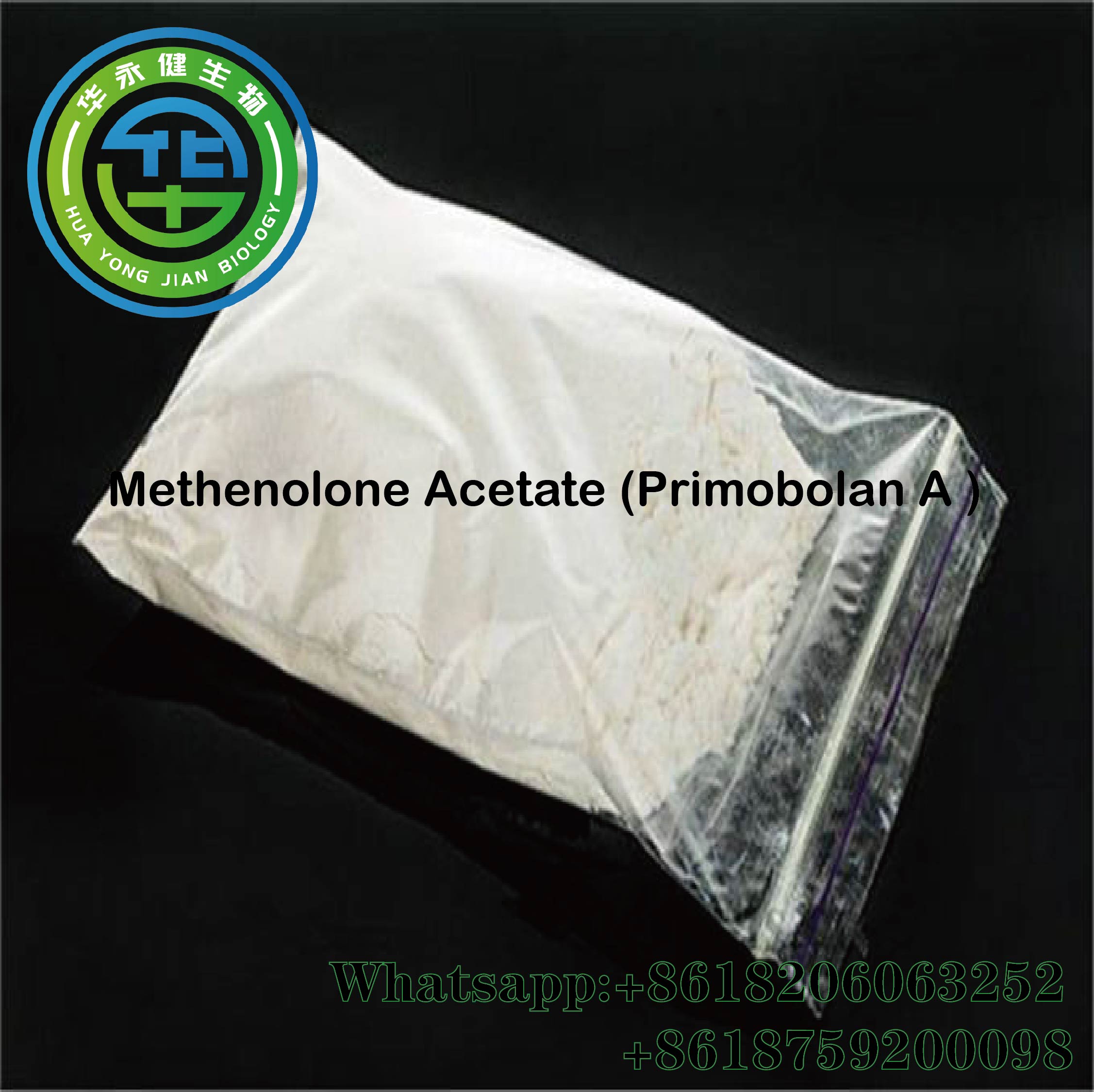 Methenolone Acetate Powder Anabolic Oral Primobolan Acetate Depot CAS 434-05-9 