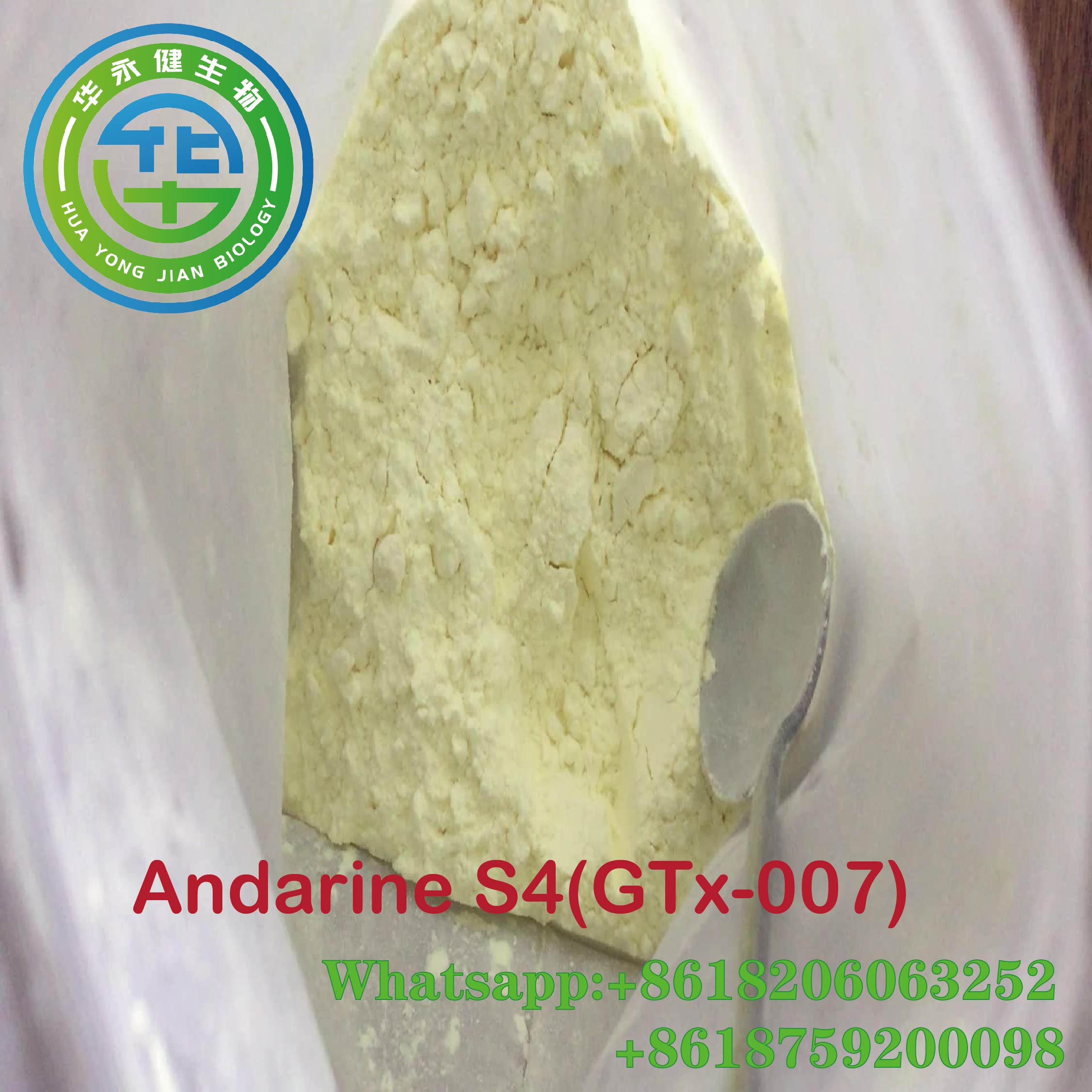  AndarineS4 Orally Sarms Raw Powder CasNO. 401900-40-1 For Effective Preventing Muscle Wasting 
