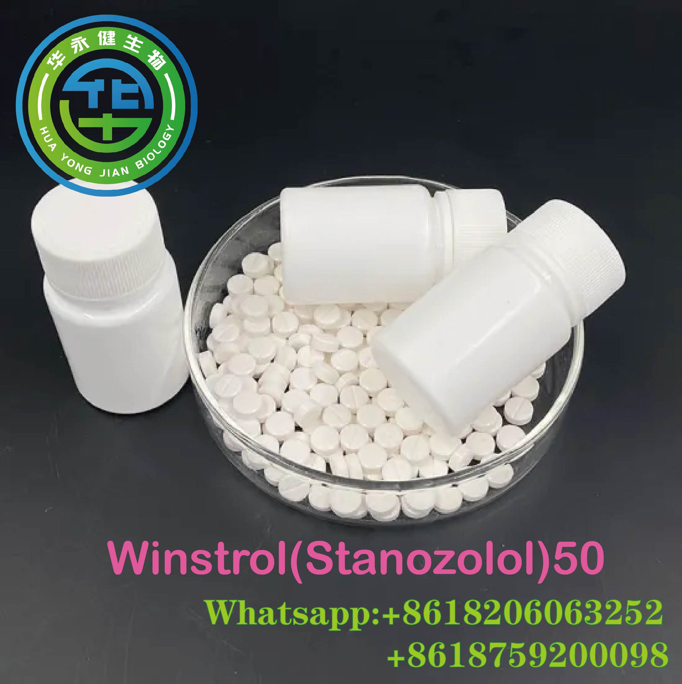 Winstrol Pills 50mg*100pcs/bottle Injectable Anabolic Steroids Stanozolol Oils 10ml