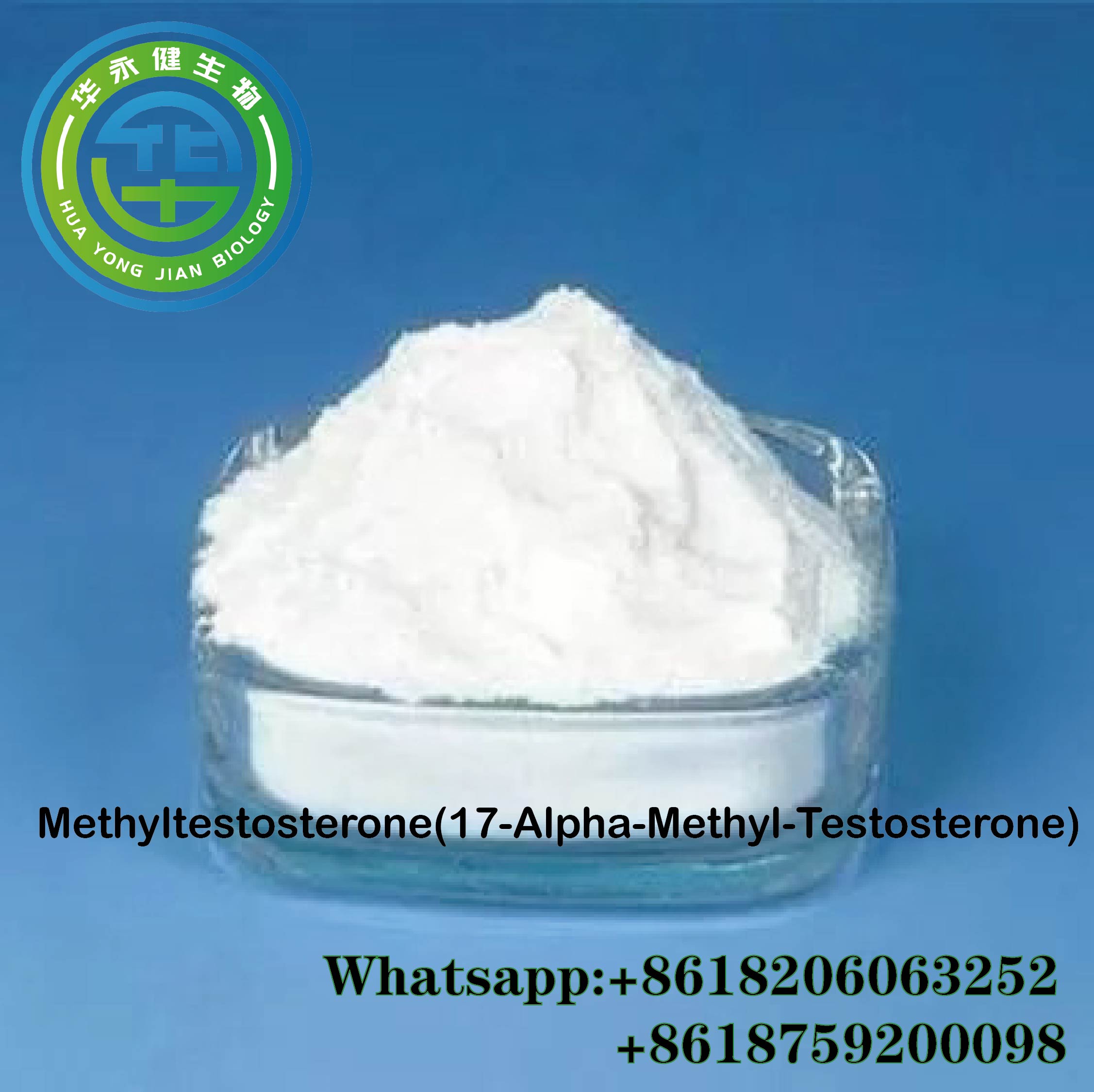 99% Purity Methyltestosterone/ 17-Methyltest Testosterone Powder For Losing Weigh