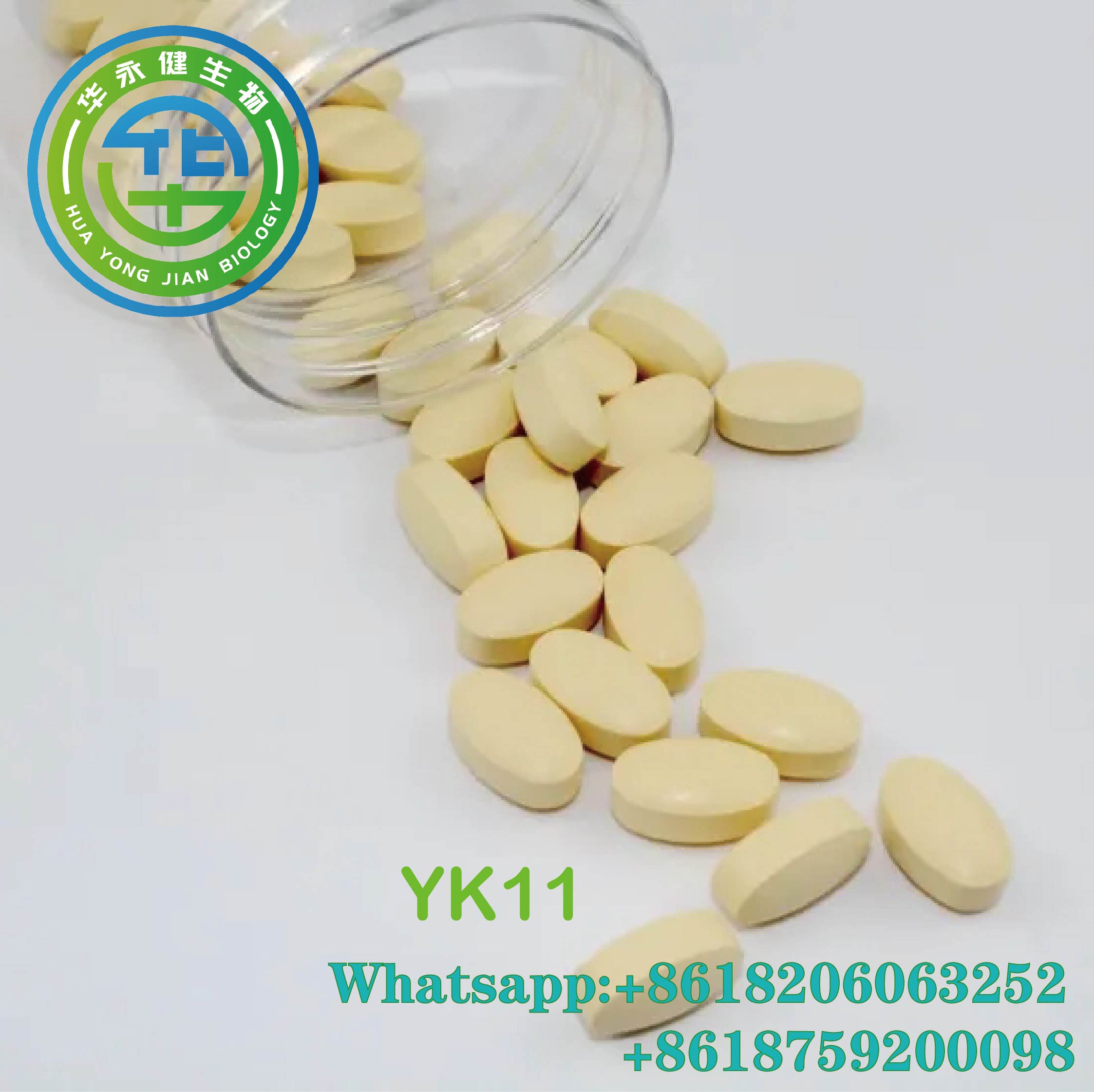 YK11 CAS 431579-34-9 Tablets SARMs Raw Powder Fat Burning Sarms Medicine Grade Yk-11 10mg*100pills/bottle 