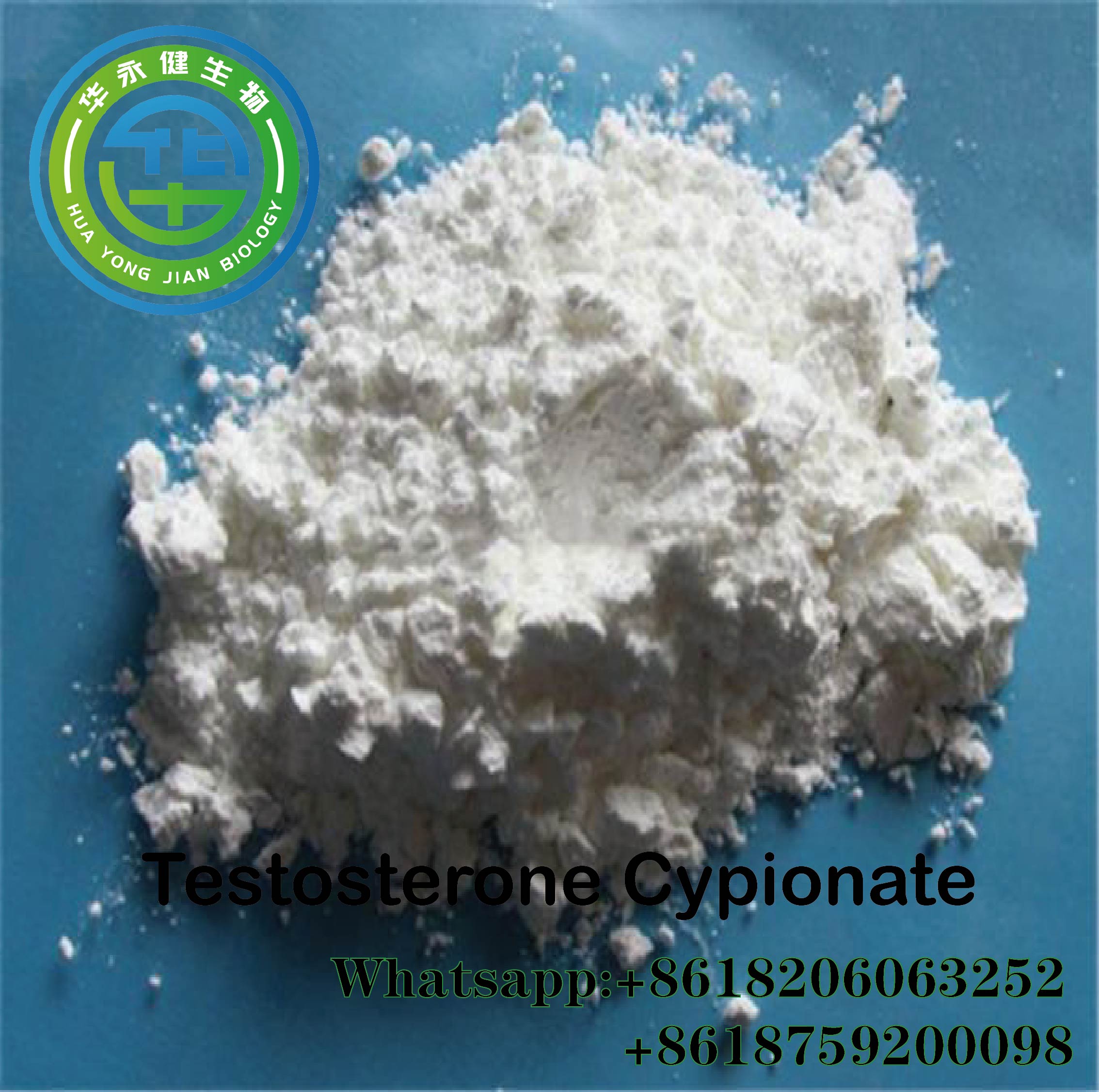 Injectable Anabolic Steroids liquids test cyp 250 Testosterone Cypionate Hormone Powder For Bulking CasNO.58-20-8 