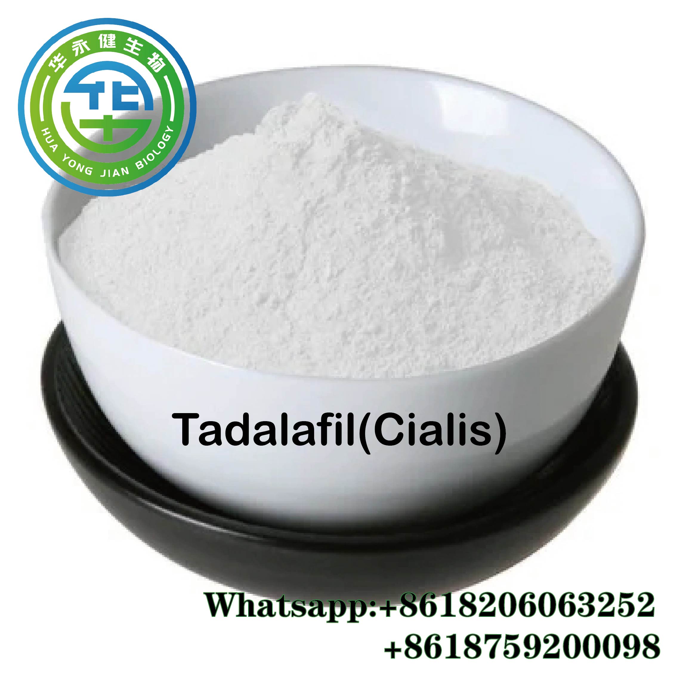 Tadalafil CAS 171596-29-5 Effective Sex Enhancing Drugs White Crystalline Cialis Powder 