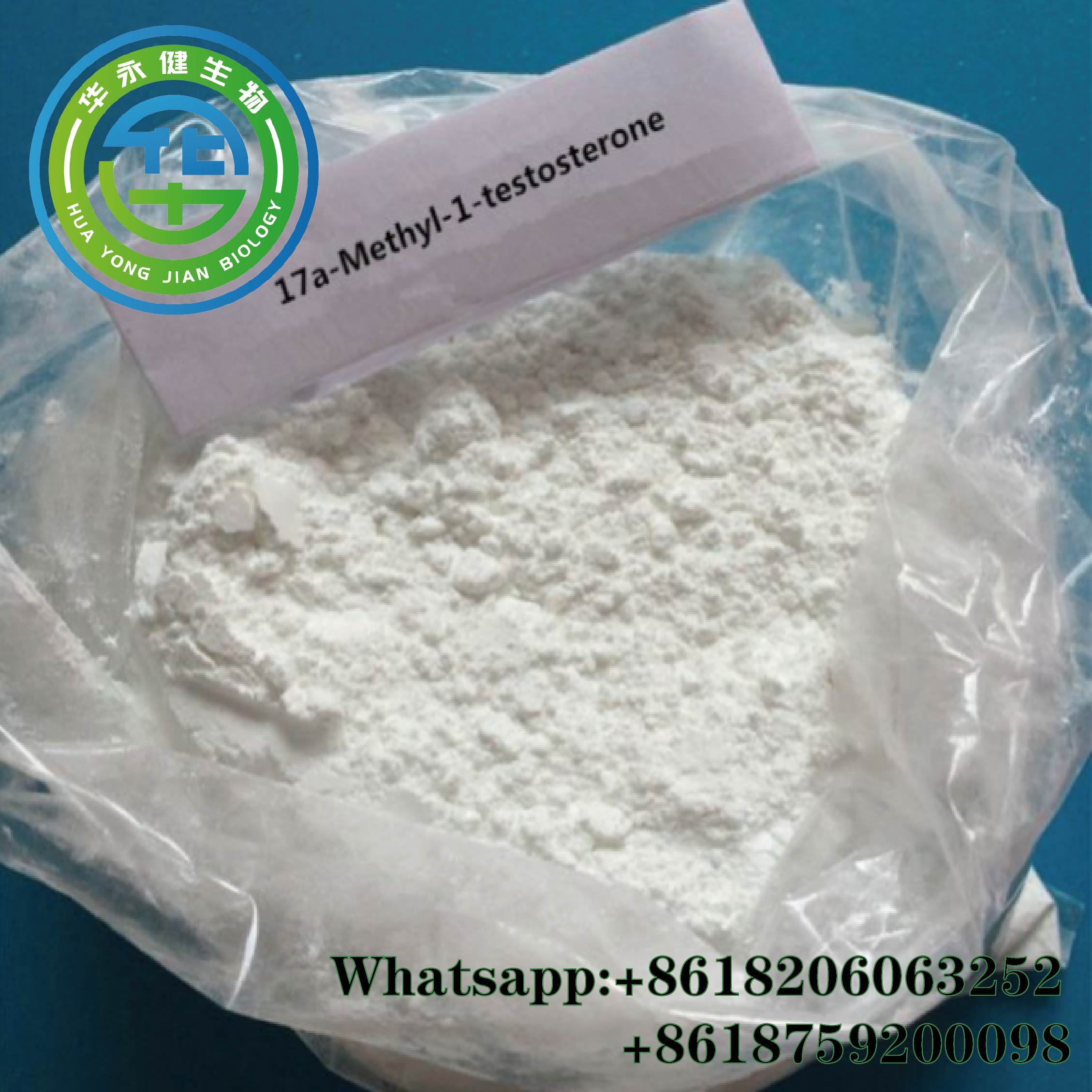 Awin Factory Supply Raw Steroids Powder 17-Alpha-Methyl-Testosterone CAS  65-04-3 Raw Powder for Muscle Growth and Bodybuilding