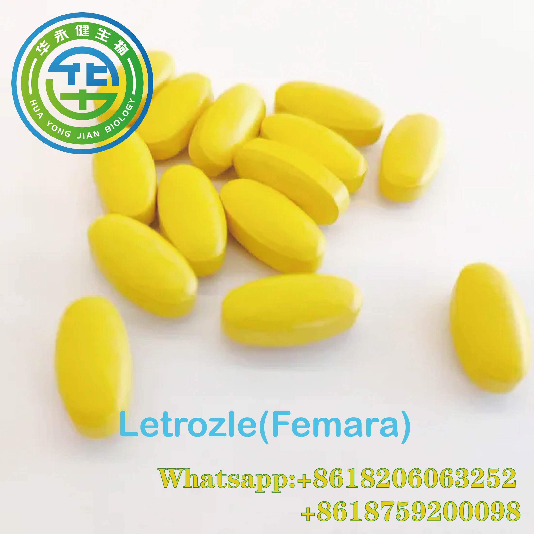 99.8% Purity Letrozole 2.5mg Tablet Oral Anabolic Steroids 100/bottle Femara  For Weight Loss