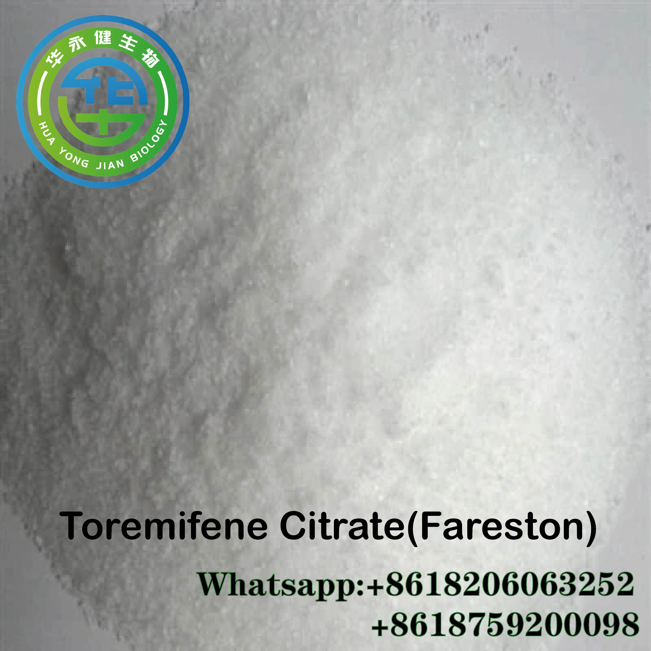 White Crystalline Toremifene Citrate for Cancer Patients Bodybuilder Anabolic Hormones Anti Estrogen Steroids CasNO.89778-27-8